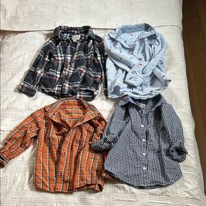OshKosh B'gosh Kids Plaid and Patterned Button Down Shirts